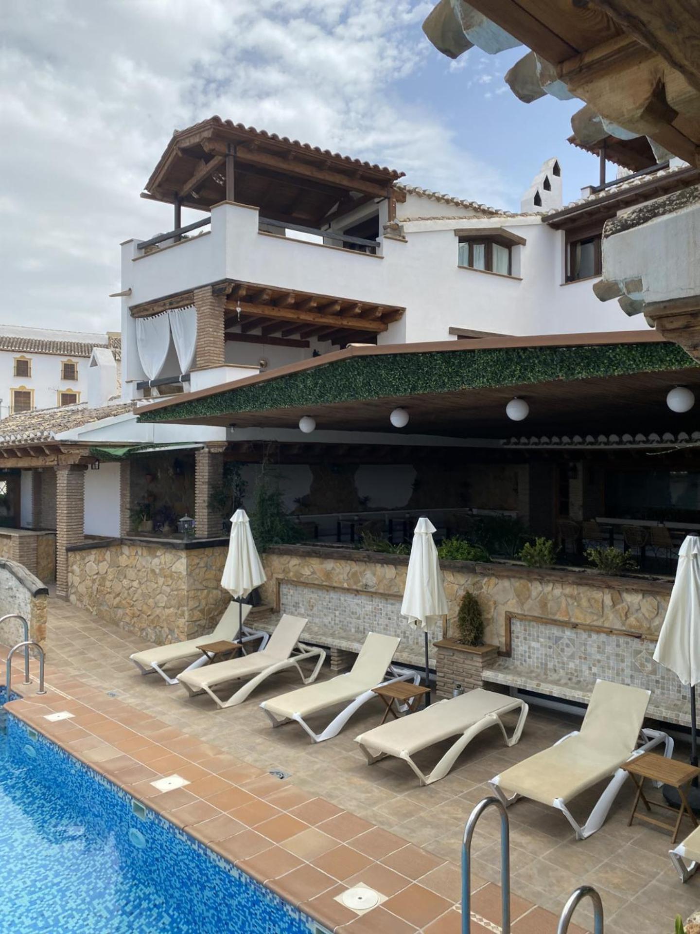 Alhanda Apartahotel Benamaurel Exterior foto